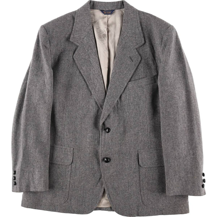 80'S Pendleton wool tailored jacket, made in USA, men's size L, vintage /eaa521142