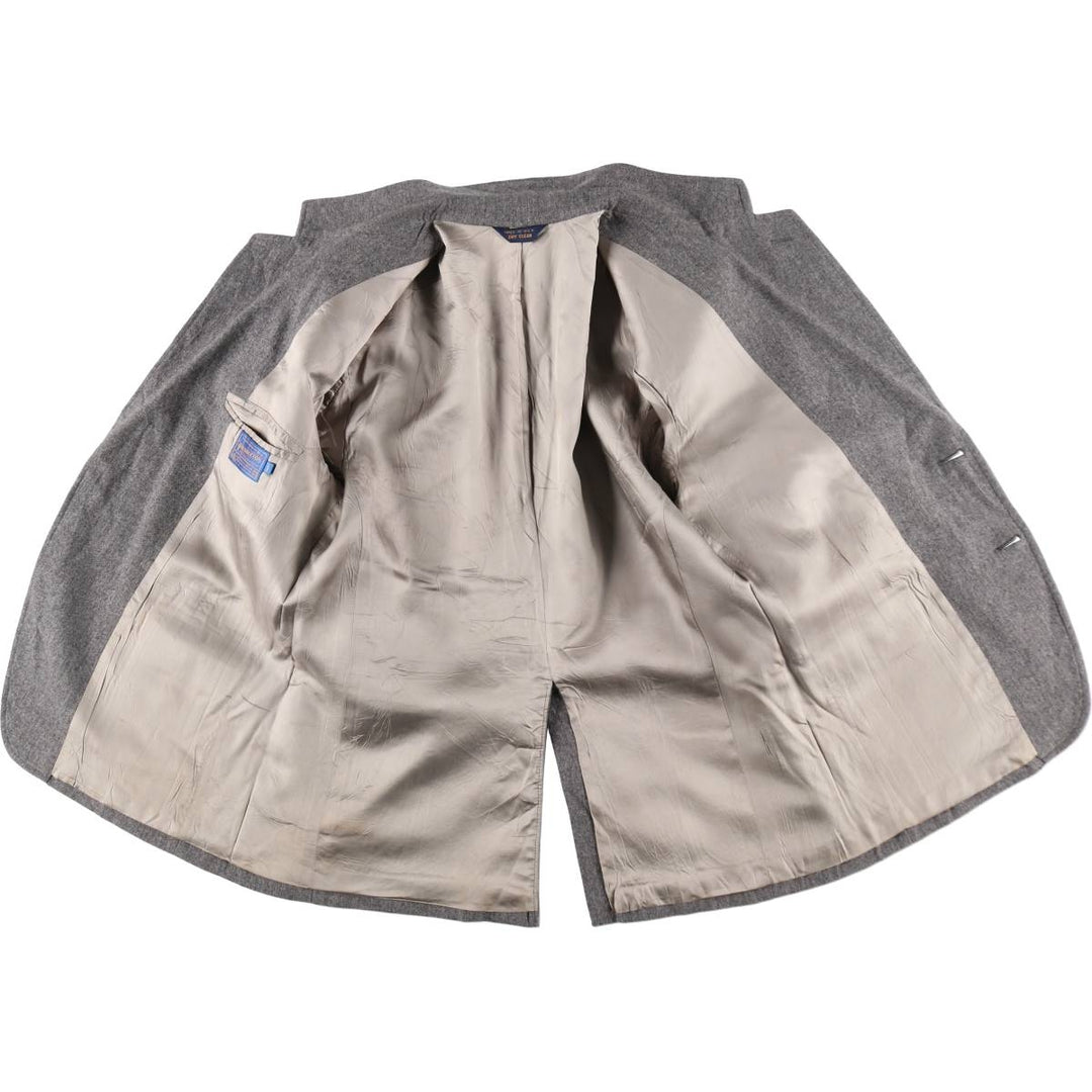 80'S Pendleton wool tailored jacket, made in USA, men's size L, vintage /eaa521142