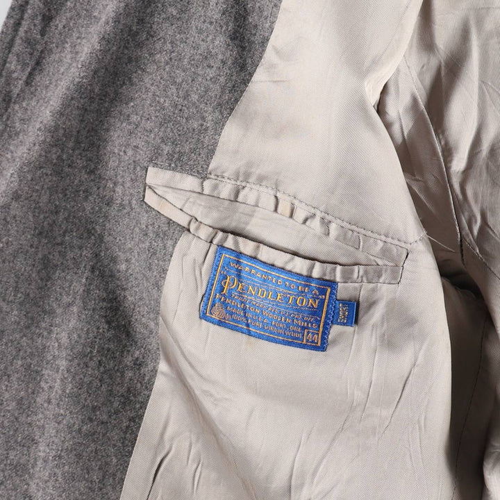 80'S Pendleton wool tailored jacket, made in USA, men's size L, vintage /eaa521142