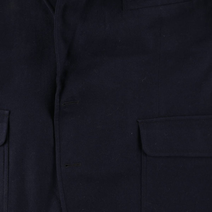 Pendleton Navy blazer, tailored jacket, men's size L wool navy blue type Vintage Second Hand