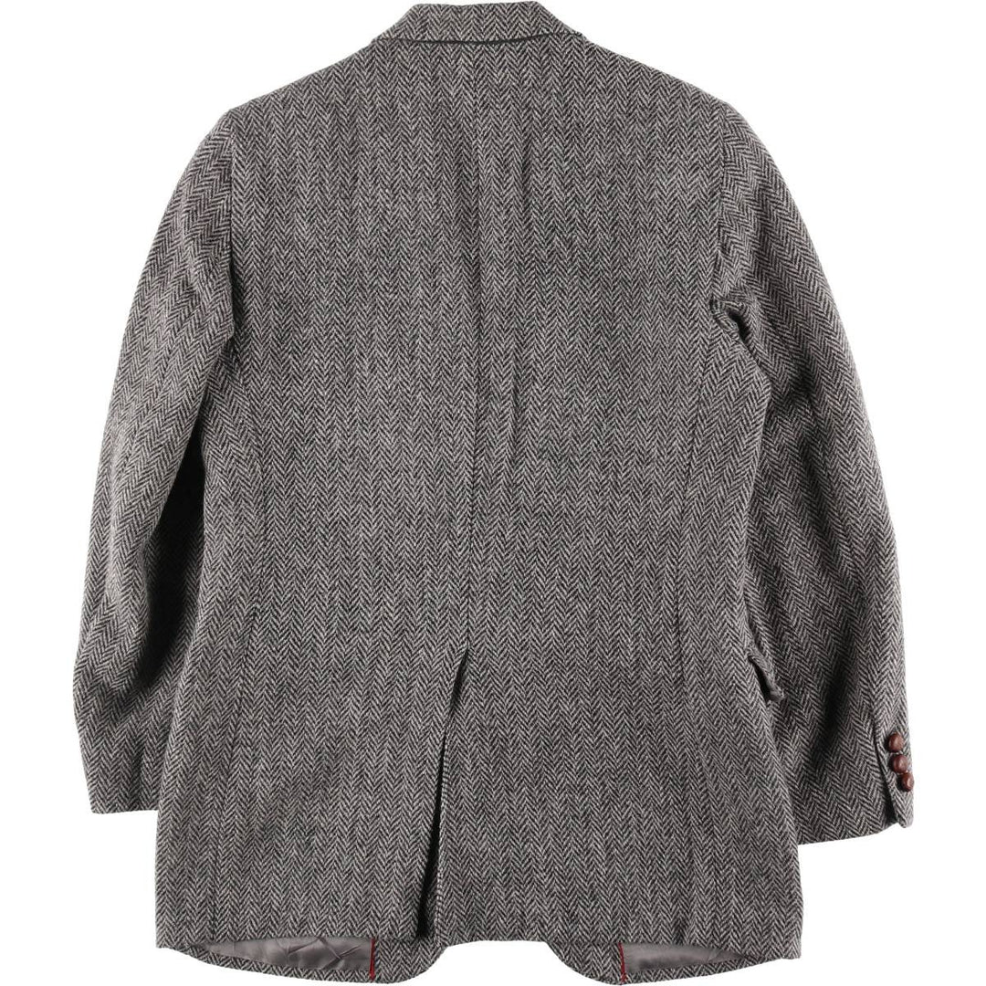 carl michaels Harris Tweed Herringbone Wool Tailored Jacket Made in USA Men's M size /eaa521149