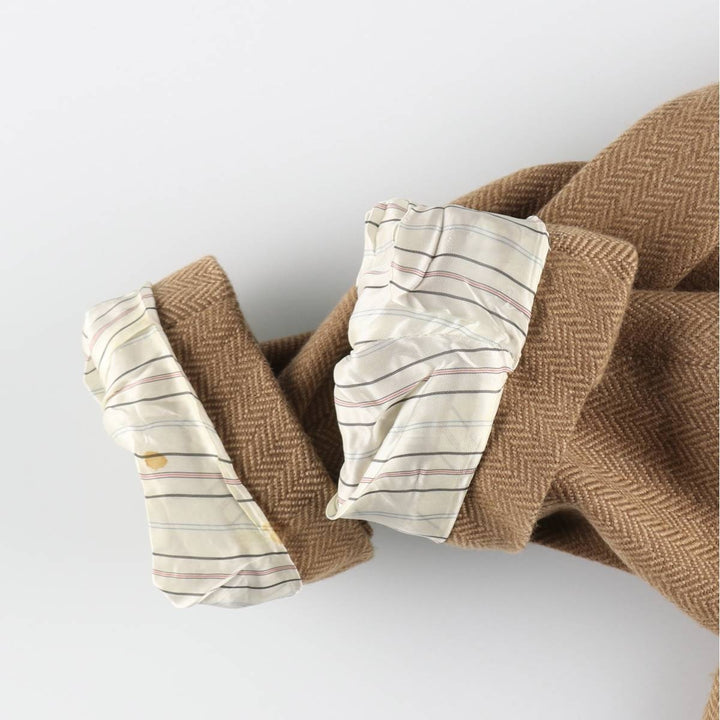POLO by Ralph Lauren Herringbone Camel Hair Tailored Jacket Made in Italy Men's L size / eaa521150