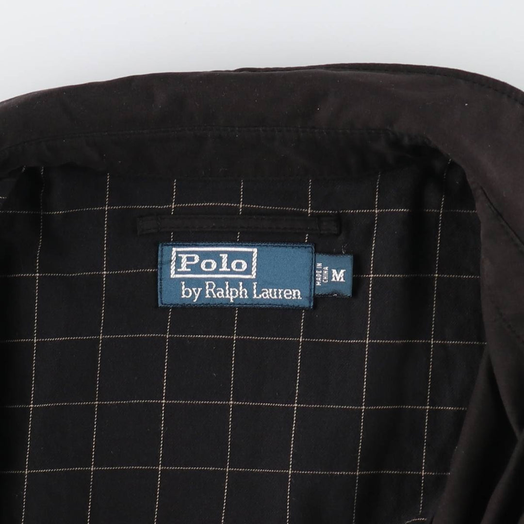 Ralph Lauren POLO by Ralph Lauren Swing Top Sports Jacket Men's M polyester navy blue type Vintage Second Hand