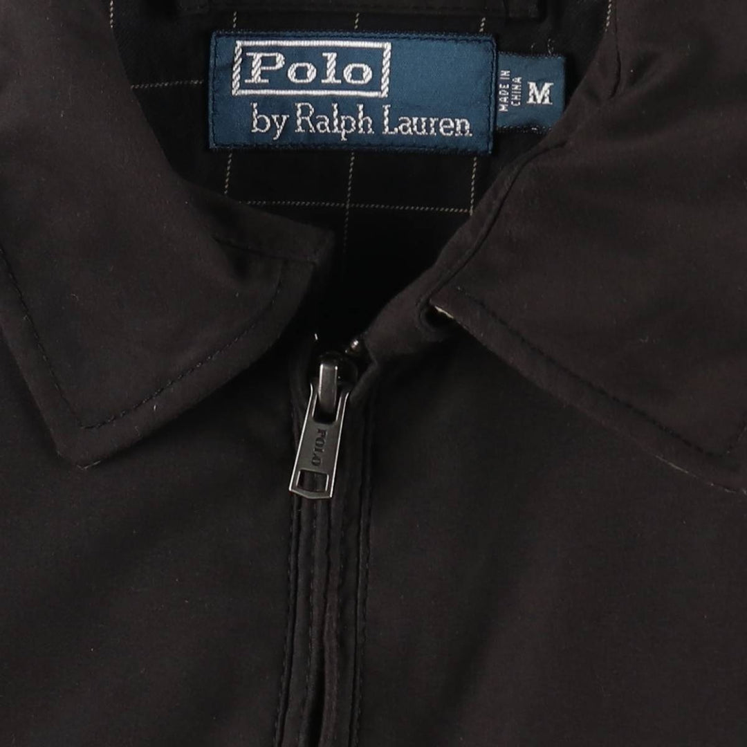 Ralph Lauren POLO by Ralph Lauren Swing Top Sports Jacket Men's M polyester navy blue type Vintage Second Hand