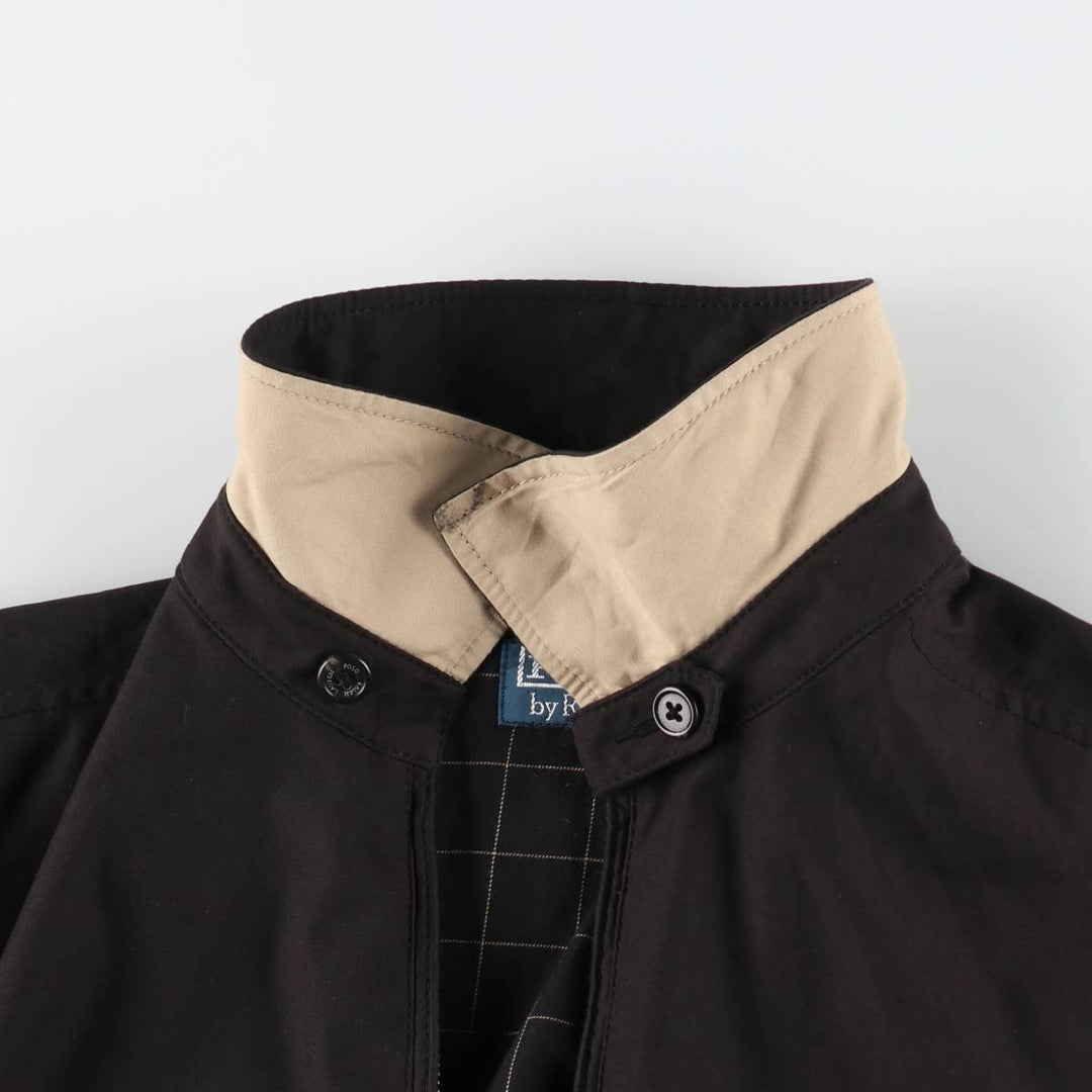 Ralph Lauren POLO by Ralph Lauren Swing Top Sports Jacket Men's M polyester navy blue type Vintage Second Hand