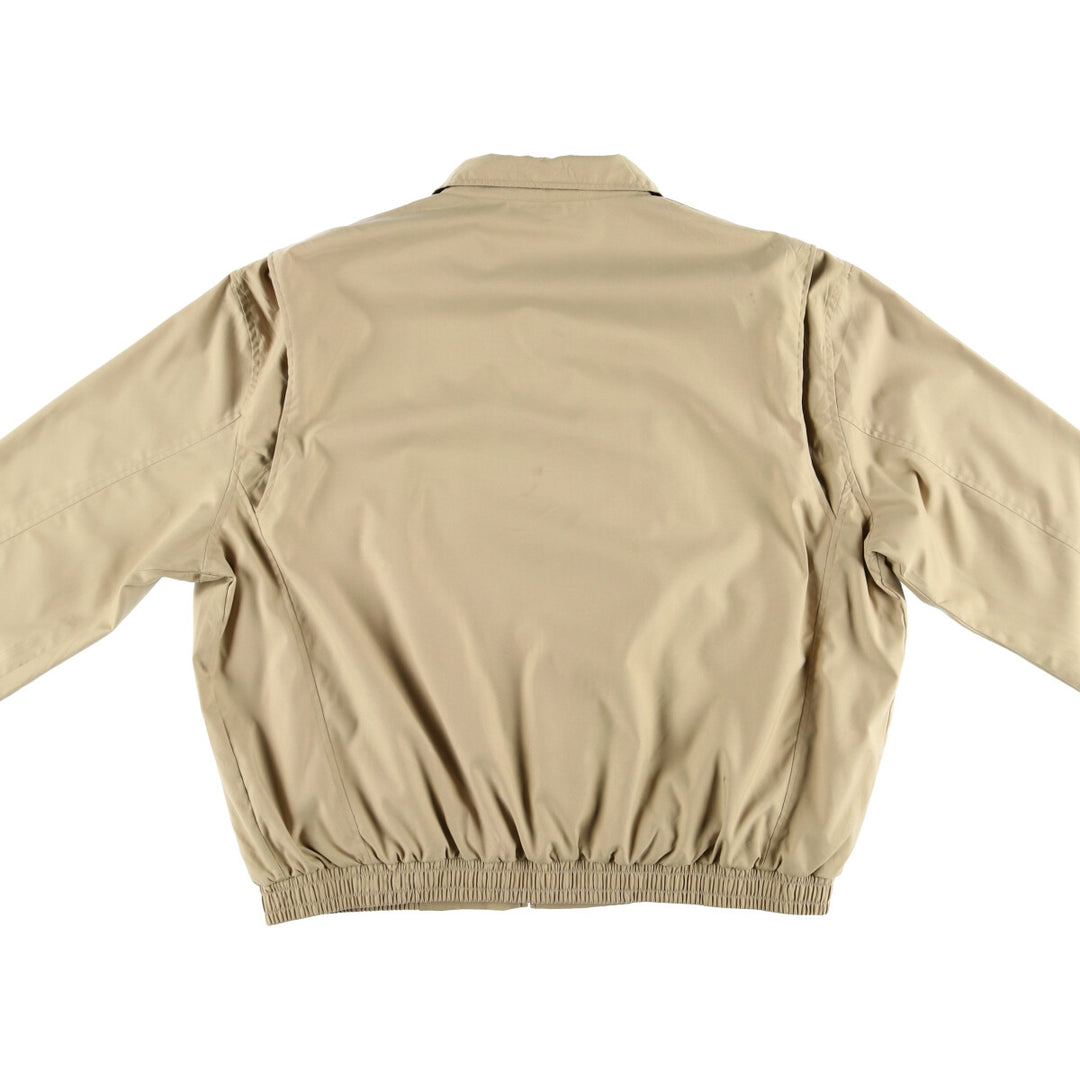 Ralph Lauren POLO by Ralph Lauren Swing Top Sports Jacket Men's XXL polyester Beige type Vintage Second Hand