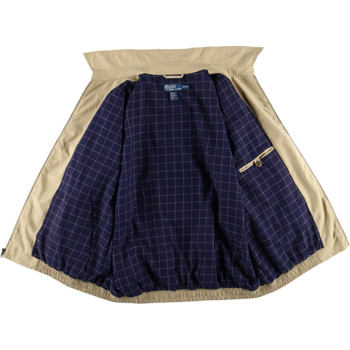 Ralph Lauren POLO by Ralph Lauren Swing Top Sports Jacket Men's XXL polyester Beige type Vintage Second Hand