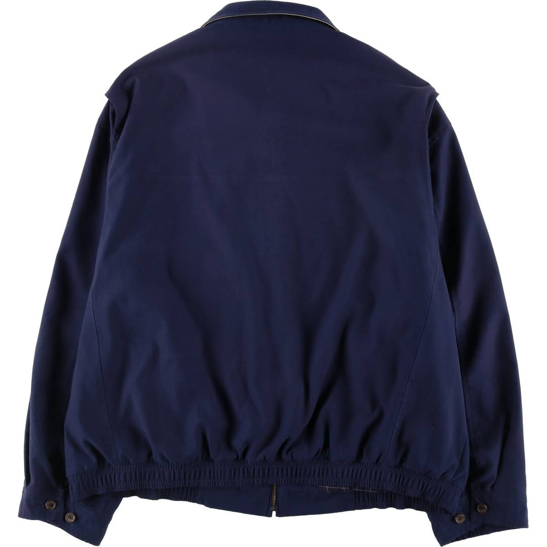 Ralph Lauren POLO by Ralph Lauren Swing Top Sports Jacket Men's XXL polyester navy blue type Vintage Second Hand