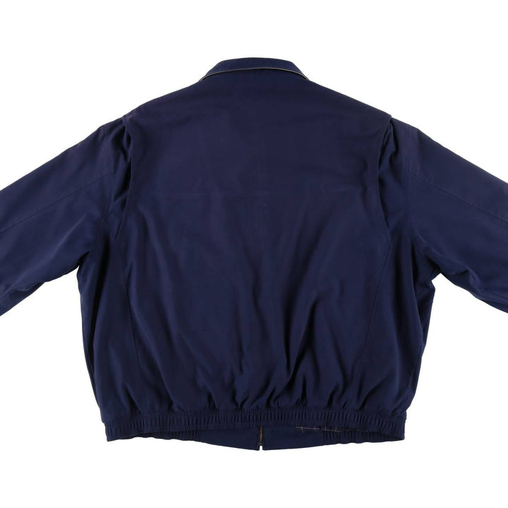 Ralph Lauren POLO by Ralph Lauren Swing Top Sports Jacket Men's XXL polyester navy blue type Vintage Second Hand