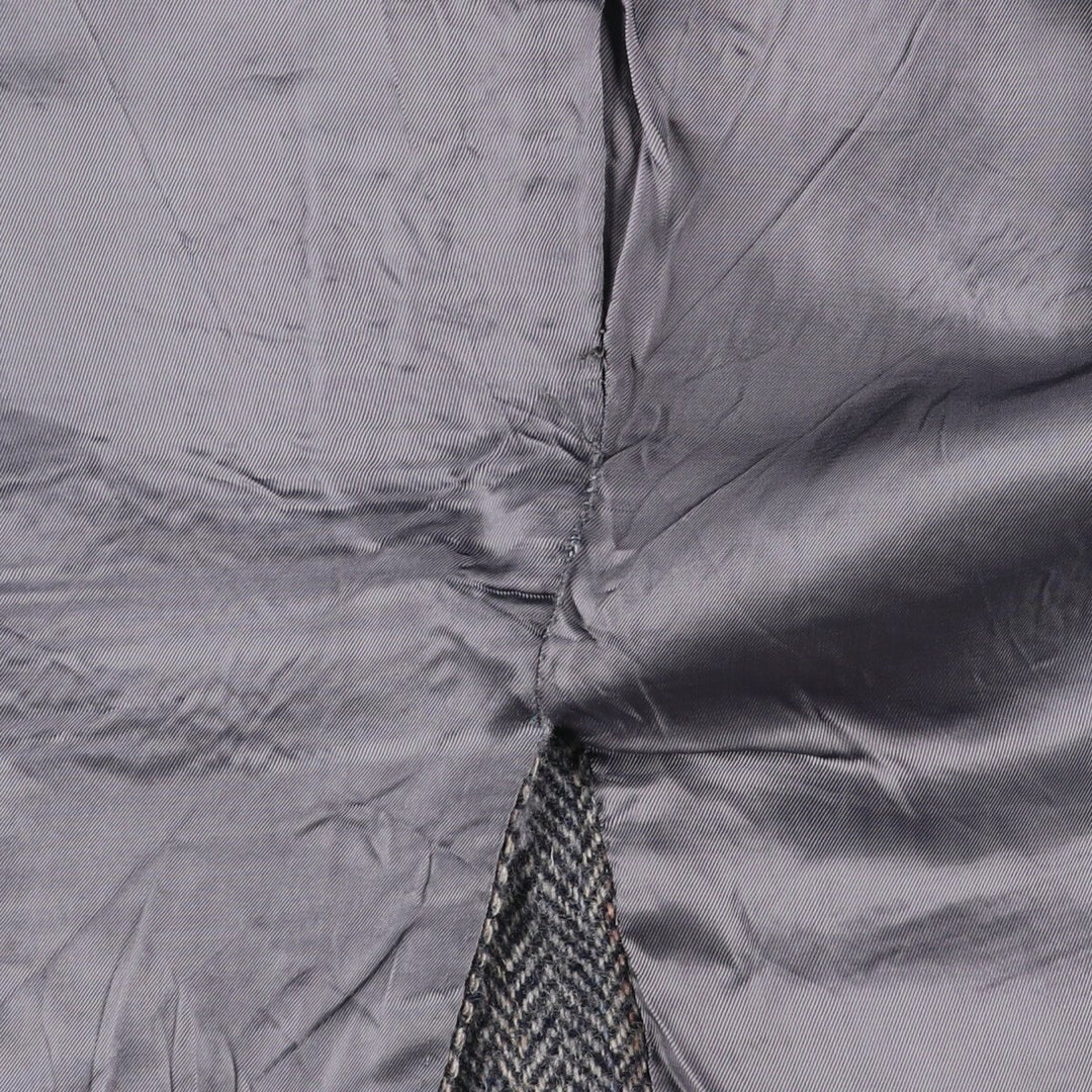 Herringbone wool tailored jacket for men size L / eaa521169