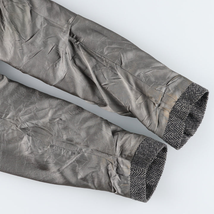 90'S Eddie Bauer Black Tag Harris Tweed Herringbone Wool Tailored Jacket Made in USA Men's L /eaa521170