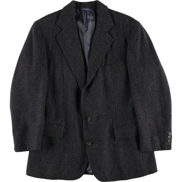 90'S POLO by Ralph Lauren Color Nep Wool Tailored Jacket Made in USA Men's S Size Vintage /eaa521175