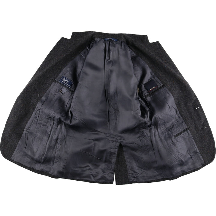 90'S POLO by Ralph Lauren Color Nep Wool Tailored Jacket Made in USA Men's S Size Vintage /eaa521175