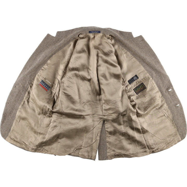 Ralph Lauren CHAPS Herringbone Wool Tailored Jacket Made in Canada Men's M size / eaa521177