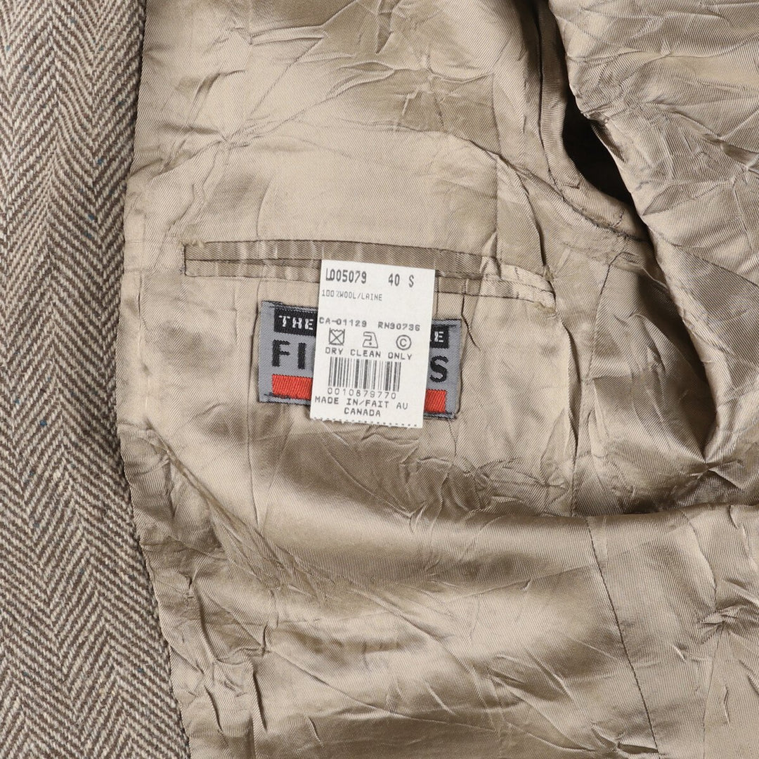 Ralph Lauren CHAPS Herringbone Wool Tailored Jacket Made in Canada Men's M size / eaa521177