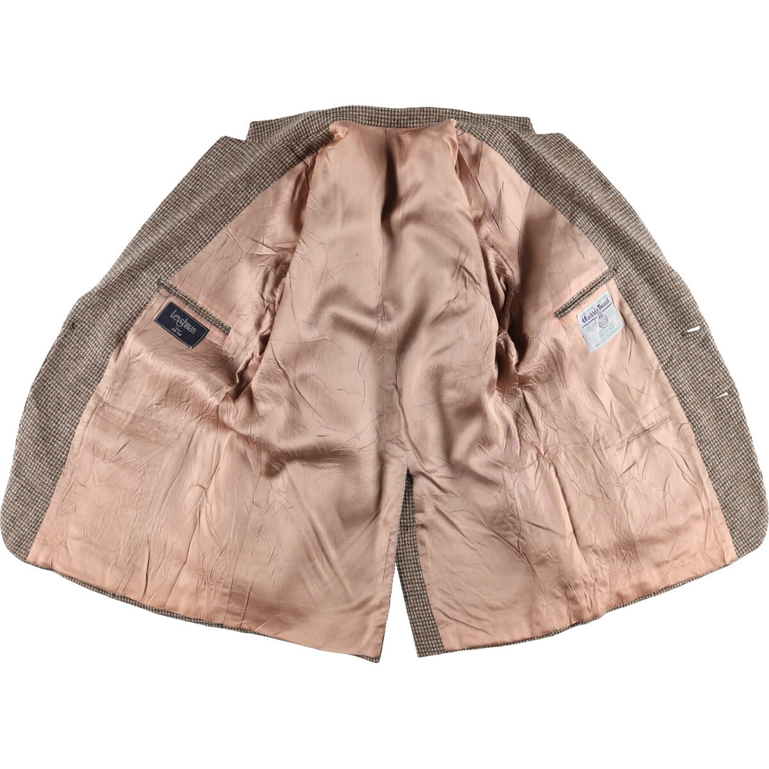 Leisman Harris Tweed Harris Tweed Wool Tailored Jacket Men's M size /eaa521178