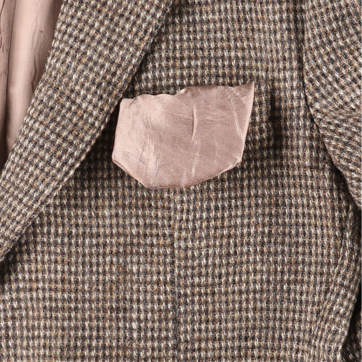 Leisman Harris Tweed Harris Tweed Wool Tailored Jacket Men's M size /eaa521178