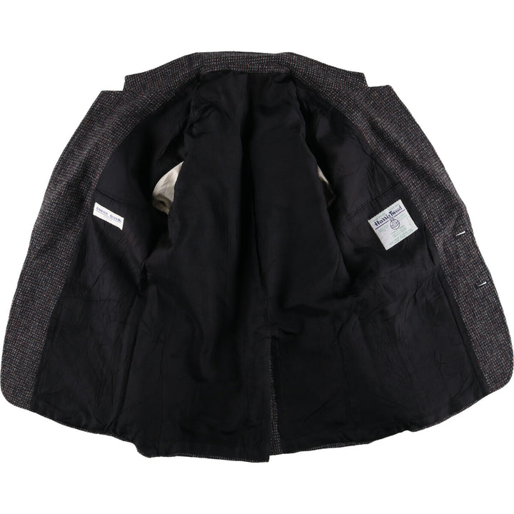 BRIAN DAVID Harris Tweed Wool Tailored Jacket Made in Canada Men's M size /eaa521179