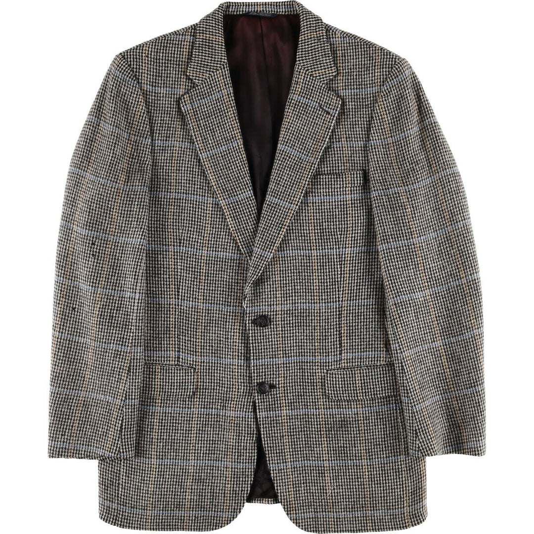 Burberry's Check Pattern Wool Tailored Jacket, Men's M size / eaa521180