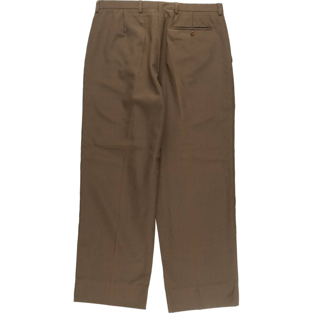 Burberry's BURBERRY LONDON Two-pleat wool pants slacks made in Spain Men's W34 equivalent /eaa521215