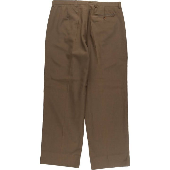 Burberry's BURBERRY LONDON Two-pleat wool pants slacks made in Spain Men's W34 equivalent /eaa521215