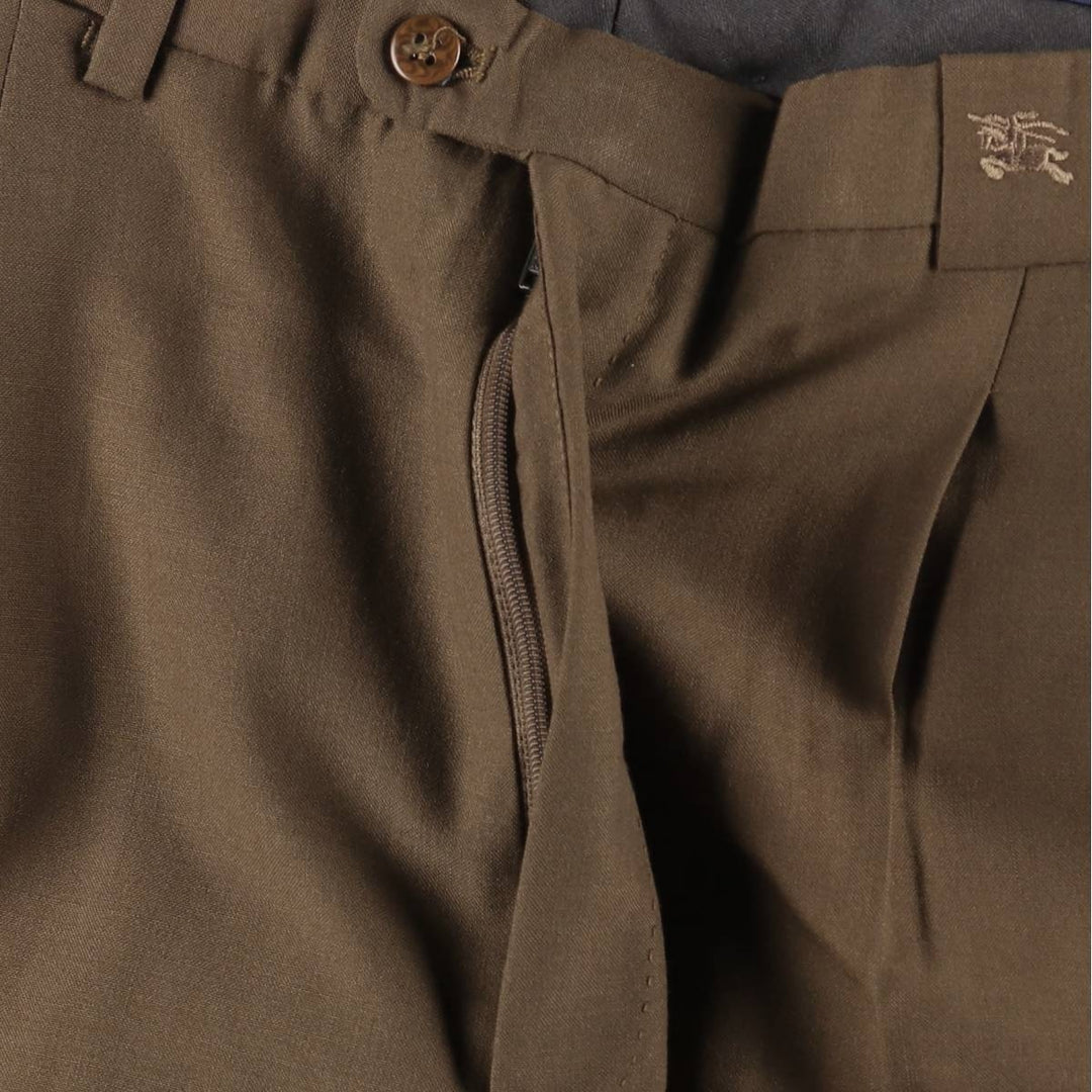 Burberry's BURBERRY LONDON Two-pleat wool pants slacks made in Spain Men's W34 equivalent /eaa521215