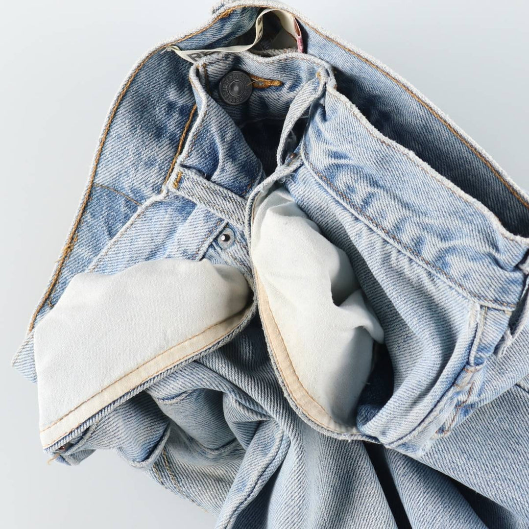 Levi's 550 Relaxed Fit Tapered Denim Pants for Men, W34 equivalent cotton blue type Vintage Second Hand