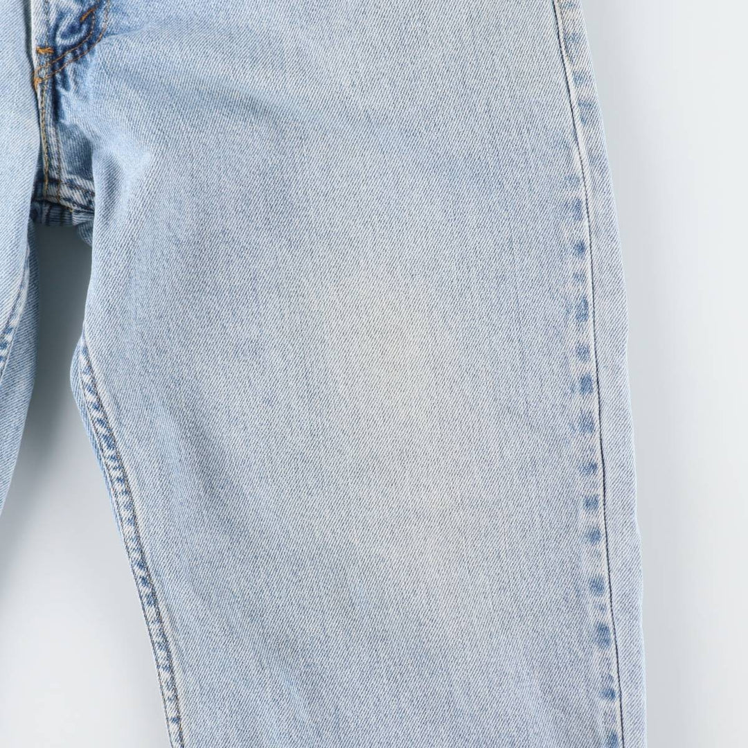 Levi's 550 Relaxed Fit Tapered Denim Pants for Men, W34 equivalent cotton blue type Vintage Second Hand