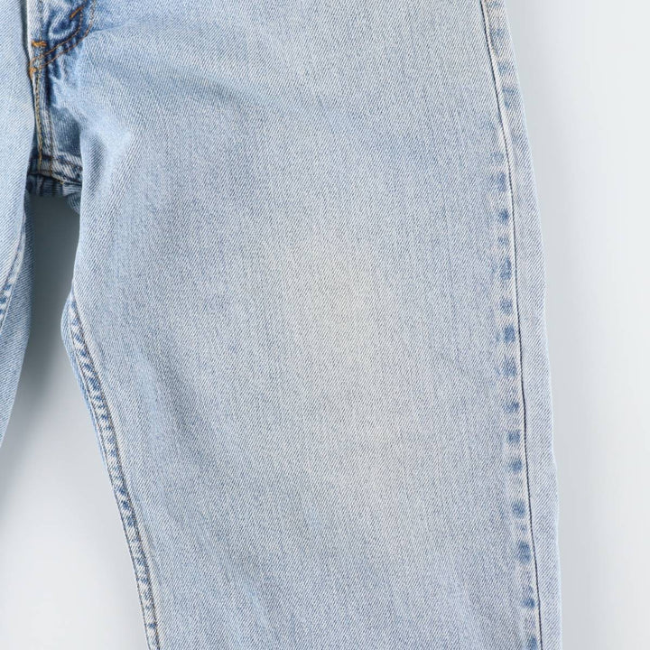 Levi's 550 Relaxed Fit Tapered Denim Pants for Men, W34 equivalent cotton blue type Vintage Second Hand