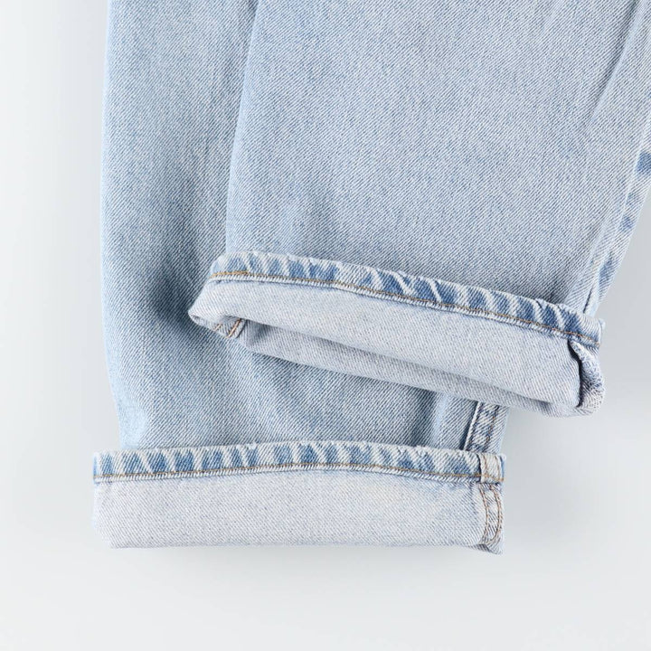 Levi's 550 Relaxed Fit Tapered Denim Pants for Men, W34 equivalent cotton blue type Vintage Second Hand