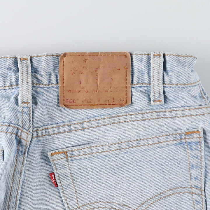 2000'S Levi's 560 Loose Fit Tapered Leg Denim Pants, Men's Size W32 cotton blue type Vintage Second Hand