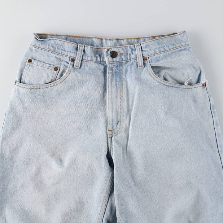 2000'S Levi's 560 Loose Fit Tapered Leg Denim Pants, Men's Size W32 cotton blue type Vintage Second Hand