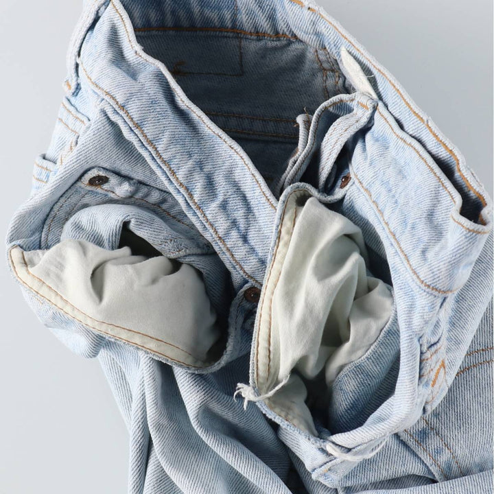 2000'S Levi's 560 Loose Fit Tapered Leg Denim Pants, Men's Size W32 cotton blue type Vintage Second Hand