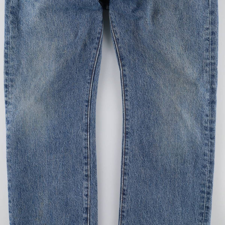 Levi's 501 straight denim pants for men, size W32 cotton blue type Vintage Second Hand