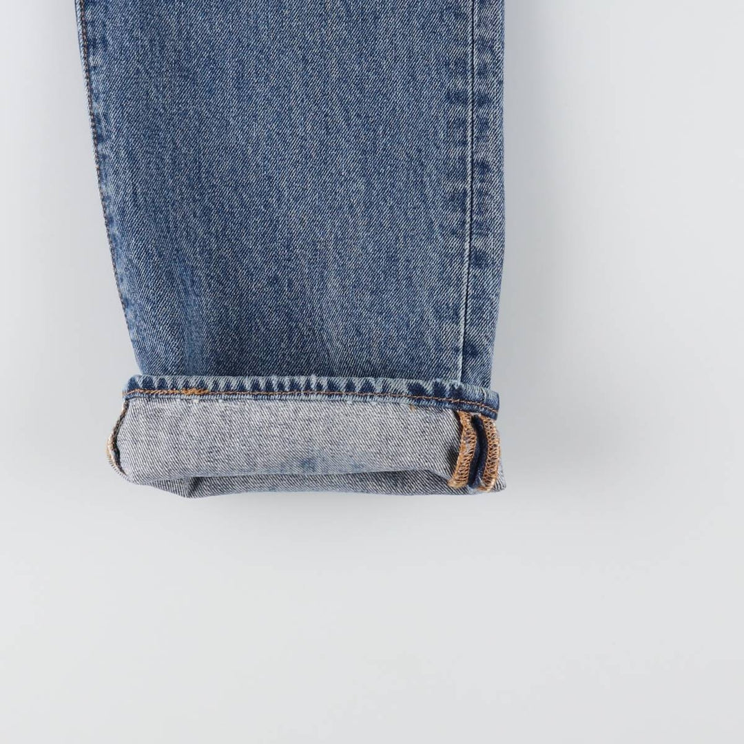 Levi's 501 straight denim pants for men, size W32 cotton blue type Vintage Second Hand