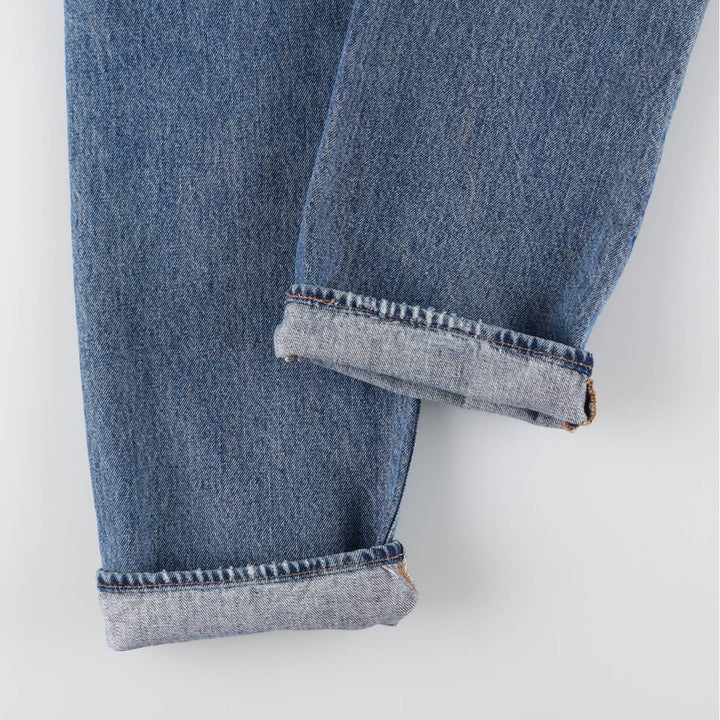 Levi's 501 straight denim pants for men, size W32 cotton blue type Vintage Second Hand