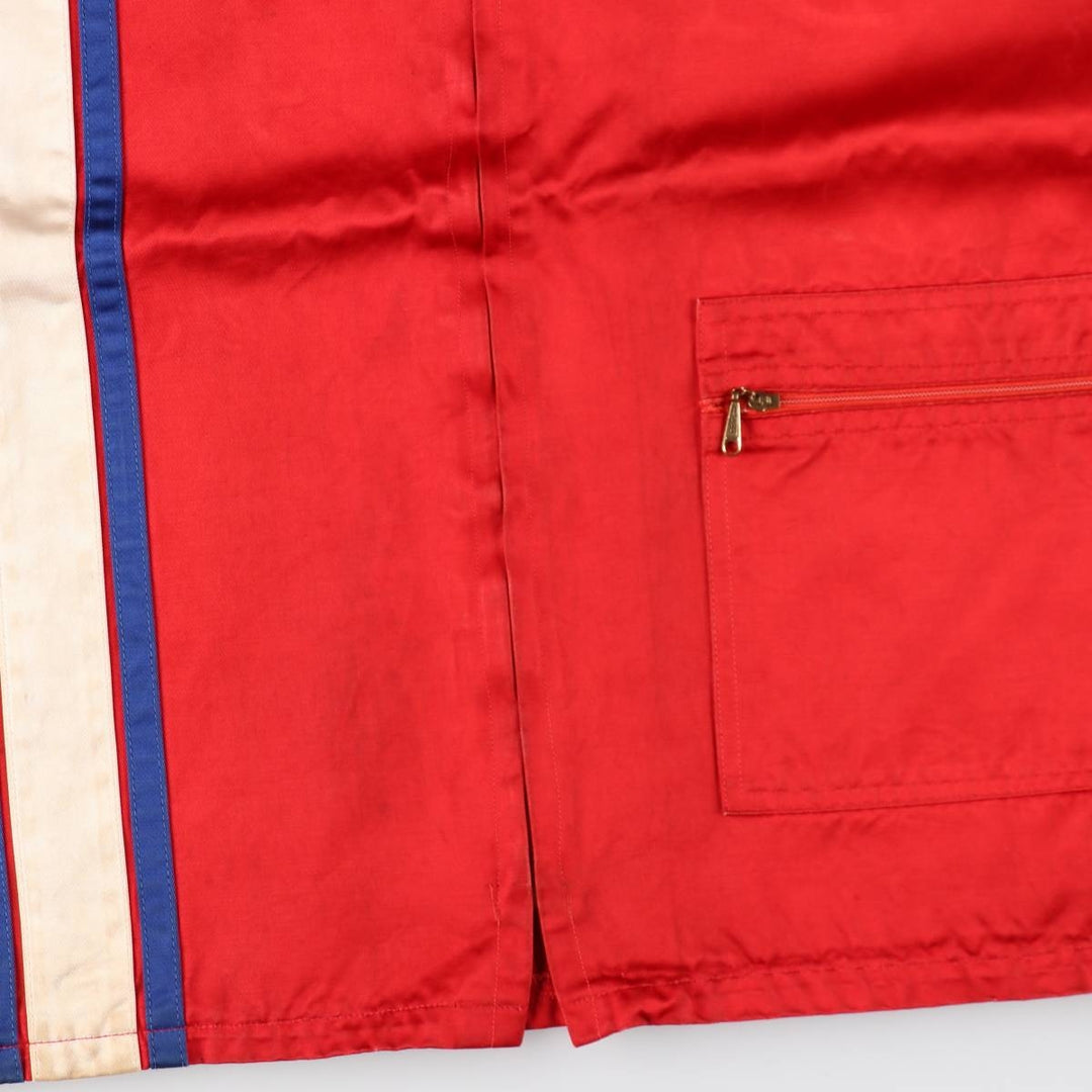 ~70'S Vintage Nylon Racing Jacket Men's Size L /eaa521333