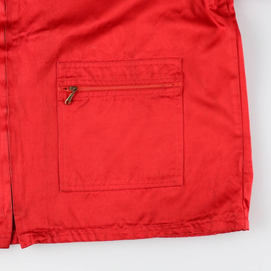 ~70'S Vintage Nylon Racing Jacket Men's Size L /eaa521333