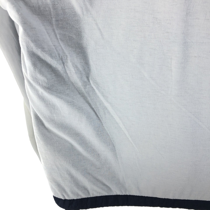 90'S Champion V-neck nylon pullover, men's size M, vintage Nylon navy blue type Vintage Second Hand