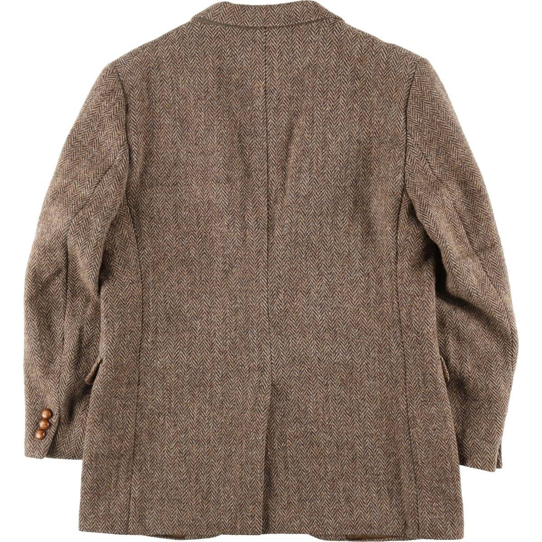Prange's Harris Tweed Herringbone Wool Tailored Jacket Made in USA Men's M size /eaa521341