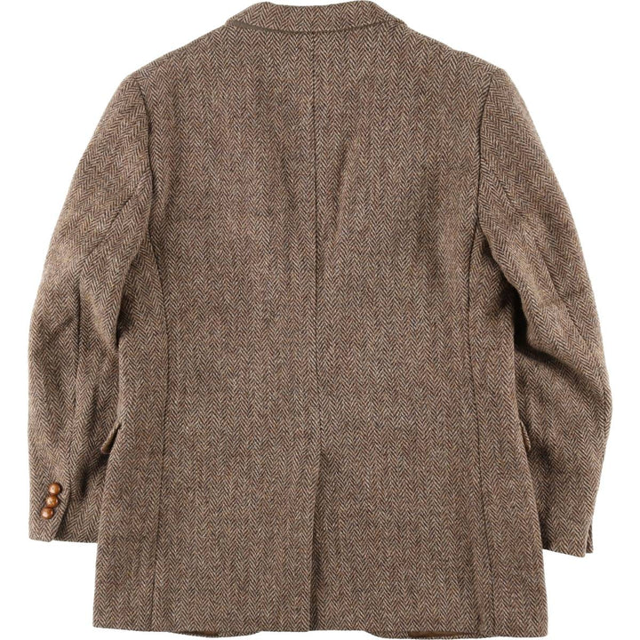 Prange's Harris Tweed Herringbone Wool Tailored Jacket Made in USA Men's M size /eaa521341