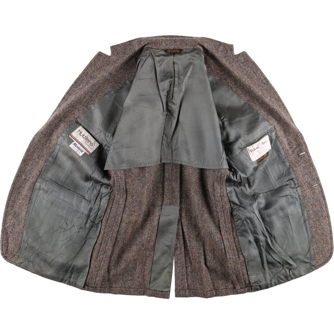 Mavest Harris Tweed Wool Tailored Jacket Men's S /eaa521343