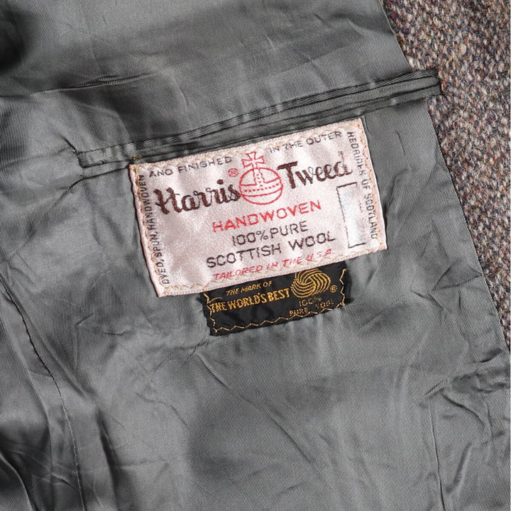 Mavest Harris Tweed Wool Tailored Jacket Men's S /eaa521343
