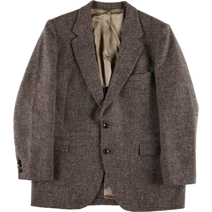 STAFFORD Harris Tweed Wool Tailored Jacket Made in USA Men's L size /eaa521348