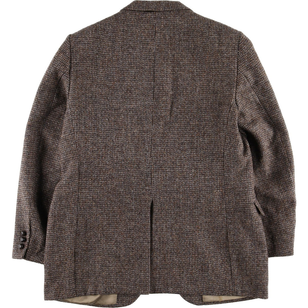 STAFFORD Harris Tweed Wool Tailored Jacket Made in USA Men's L size /eaa521348