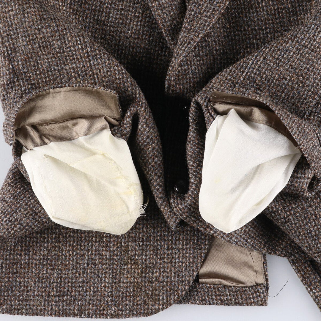 STAFFORD Harris Tweed Wool Tailored Jacket Made in USA Men's L size /eaa521348
