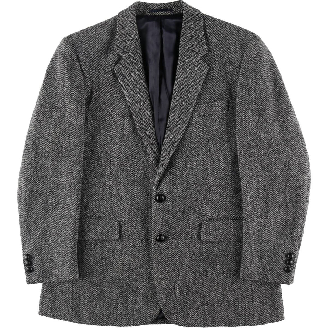 Harris Tweed Herringbone Wool Tailored Jacket Men's M size / eaa521357