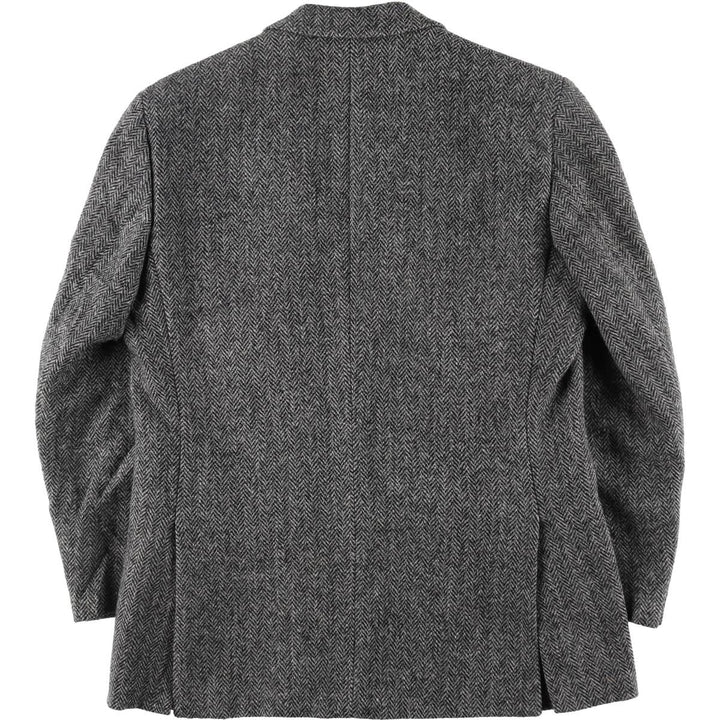 Harris Tweed Herringbone Wool Tailored Jacket Men's M size / eaa521357