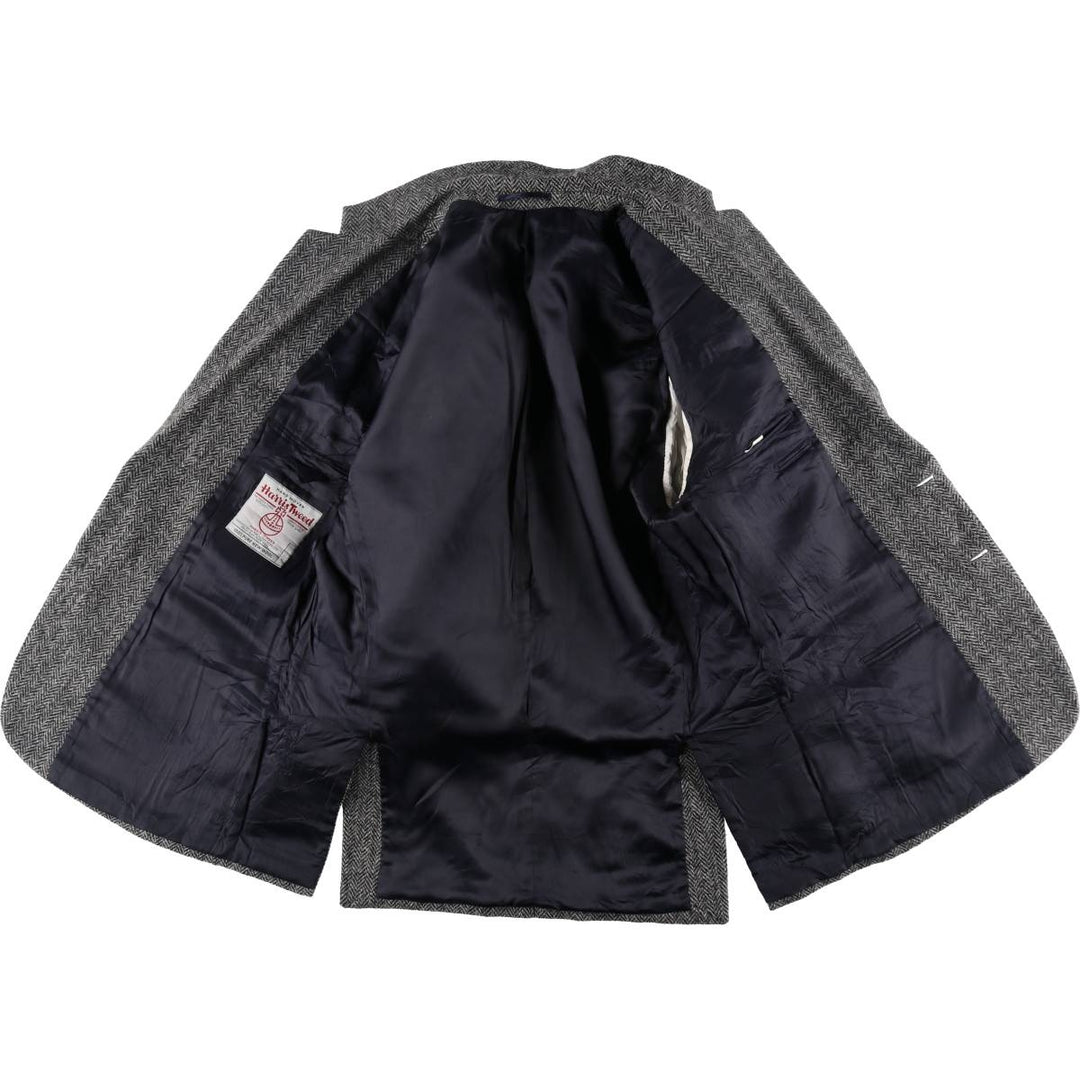 Harris Tweed Herringbone Wool Tailored Jacket Men's M size / eaa521357