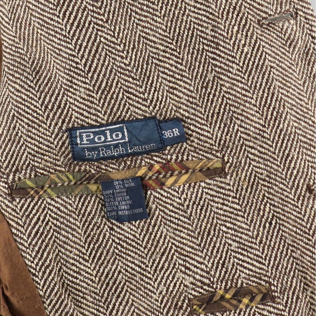 Ralph Lauren POLO by Ralph Lauren Herringbone Linen Tailored Jacket Men's M size / eaa521359